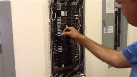 change electrical panel box|changing electrical panels in house.